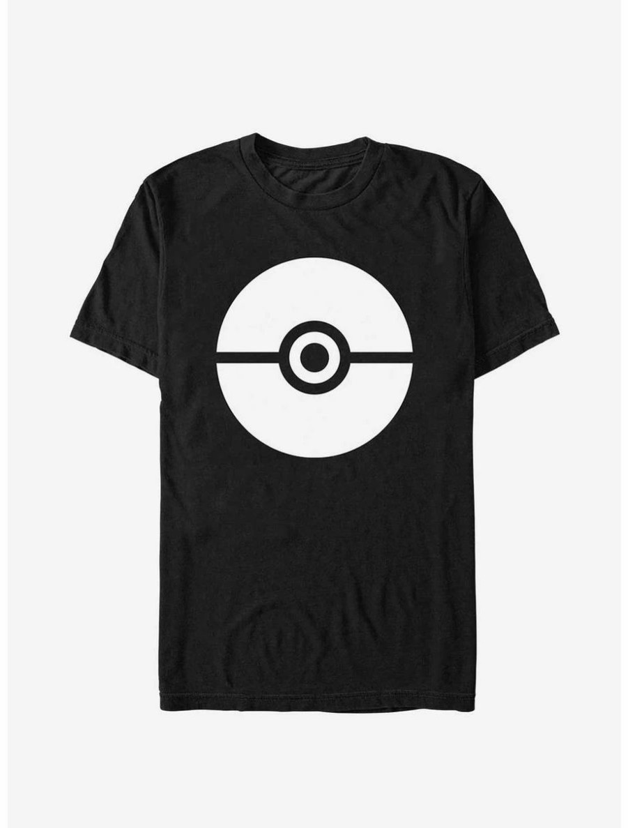 Anime * | Anime Pokemon Pokeball Simple T-Shirt