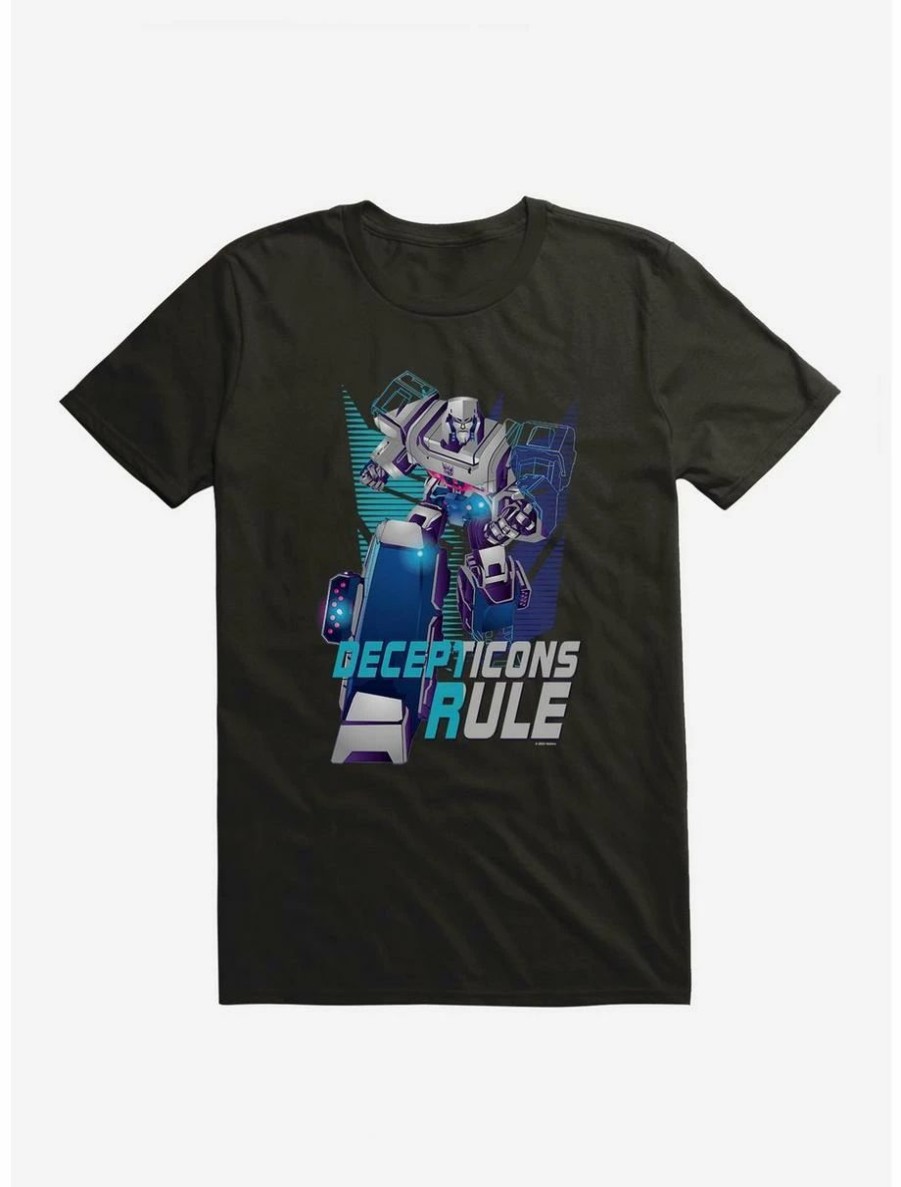 Cartoons * | Cartoons Transformers Decepticons Rule Grid T-Shirt