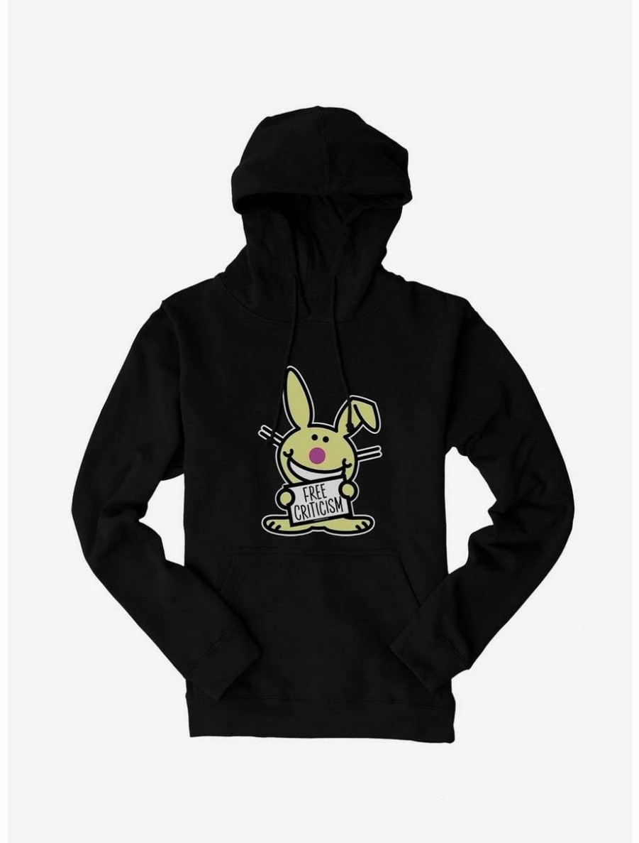 Cartoons * | Cartoons It'S Happy Bunny Free Criticism Hoodie