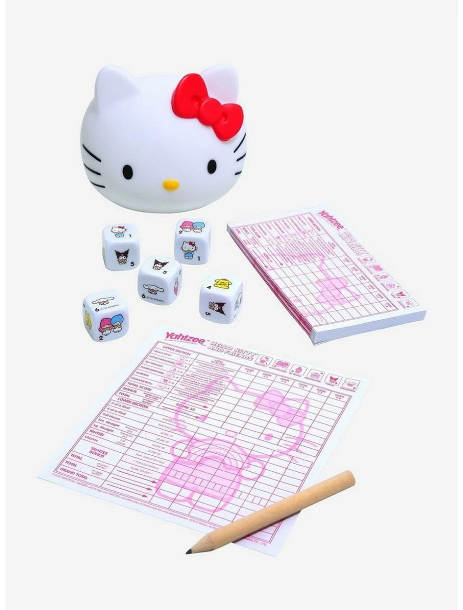 Anime * | Anime Yahtzee: Sanrio Hello Kitty And Friends Edition