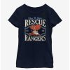 Cartoons * | Cartoons Disney Chip 'N' Dale Rescue Rangers Youth Girls T-Shirt