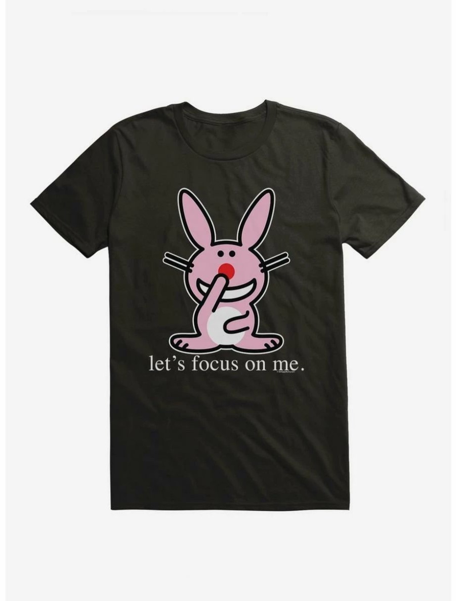 Cartoons * | Cartoons It'S Happy Bunny Focus On Me T-Shirt