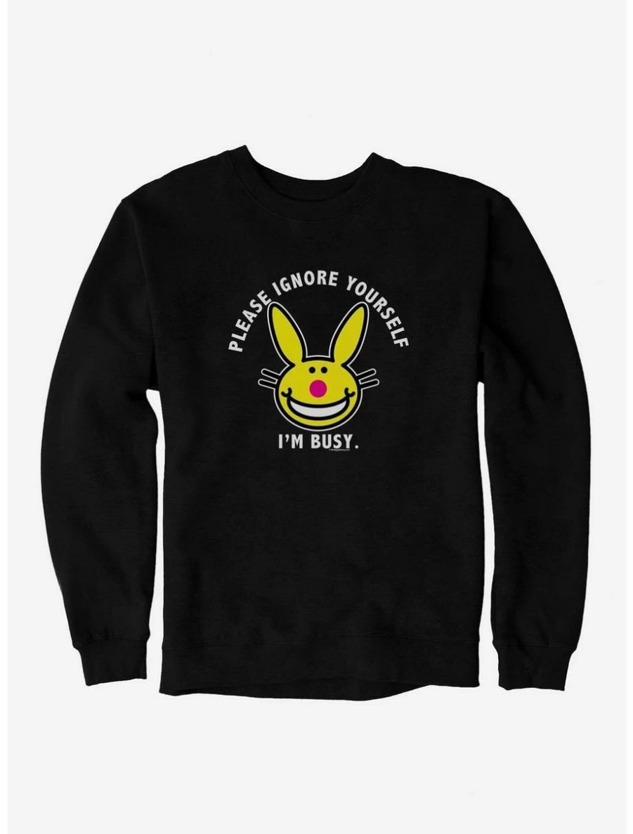 Cartoons * | Cartoons It'S Happy Bunny Ignore Yourself Sweatshirt