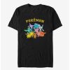 Anime * | Anime Pokemon Gotta Catch Eeveelutions T-Shirt