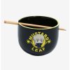 Anime * | Anime Jujutsu Kaisen Chibi Toge Inumaki Ramen Bowl With Chopsticks