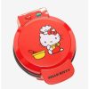 Cartoons * | Cartoons Sanrio Hello Kitty Baking Circle Waffle Maker