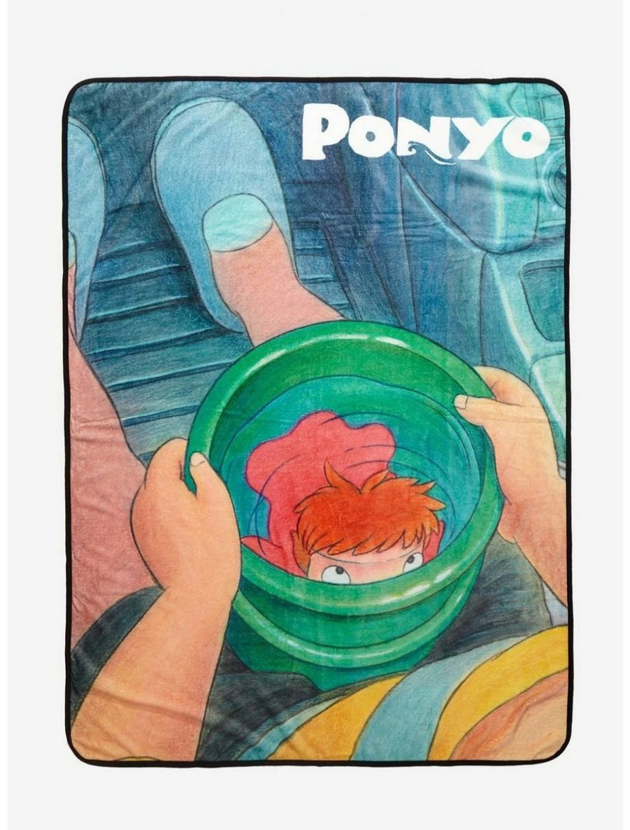 Anime * | Anime Studio Ghibli Ponyo Water Bucket Throw Boxlunch Exclusive