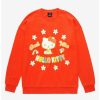 Anime * | Anime Sanrio Hello Kitty Good Vibes Crewneck Boxlunch Exclusive