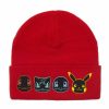 Anime * | Anime Pokemon Gen 1 Starters & Pikachu Cuff Beanie Boxlunch Exclusive