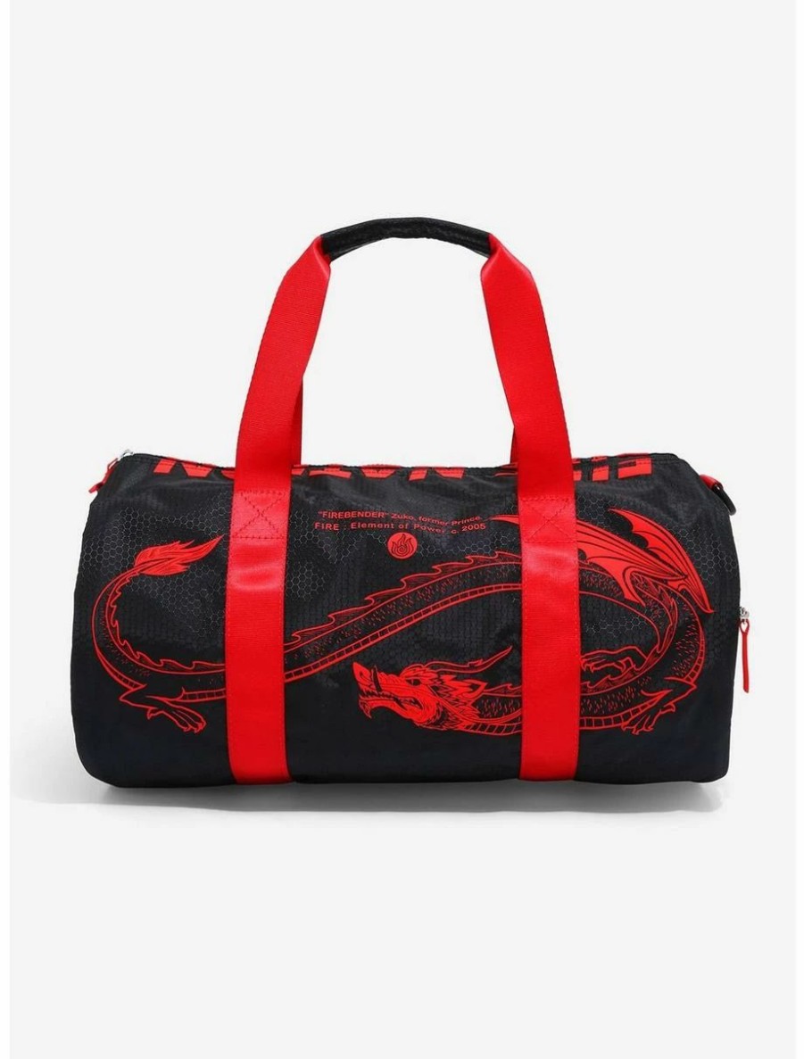 Anime * | Anime Avatar: The Last Airbender Firebender Duffel Bag Boxlunch Exclusive