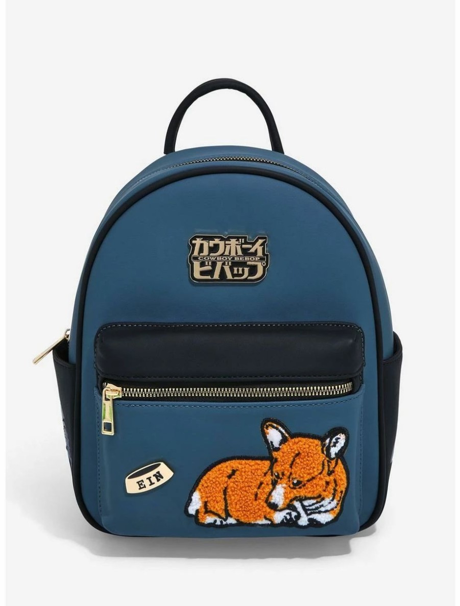 Anime * | Anime Cowboy Bebop Ein Chenille Mini Backpack Boxlunch Exclusive