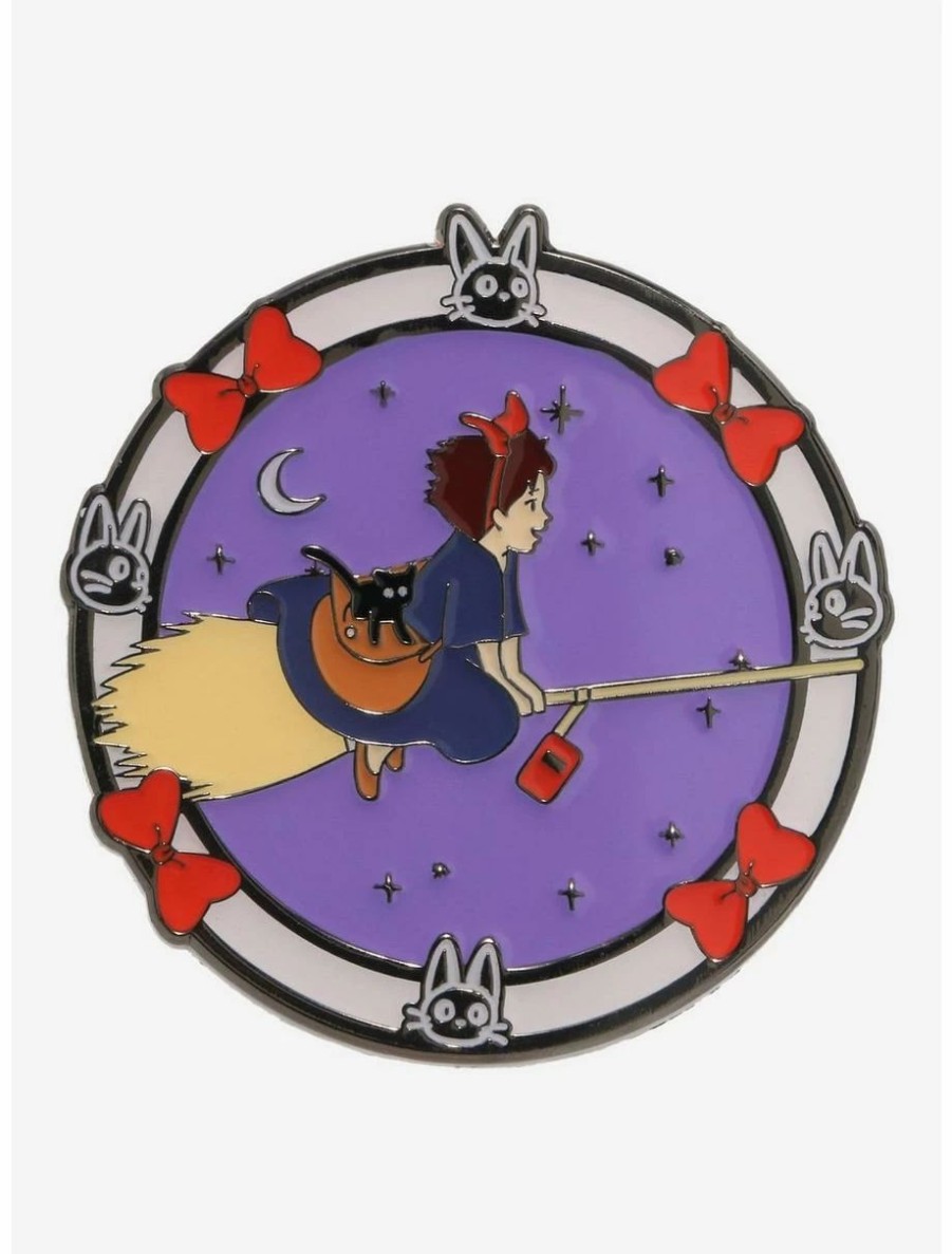 Anime * | Anime Studio Ghibli Kiki'S Delivery Service Framed Enamel Pin Boxlunch Exclusive