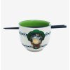 Anime * | Anime Studio Ghibli My Neighbor Totoro Standing Totoro & Umbrella Ramen Bowl With Chopsticks