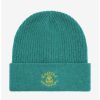 Anime * | Anime Avatar: The Last Airbender Earth Kingdom Embroidered Cuff Beanie Boxlunch Exclusive