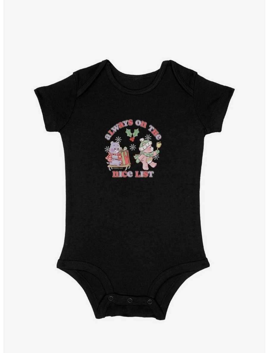 Cartoons * | Cartoons Care Bears Always On The Nice List Infant Bodysuit