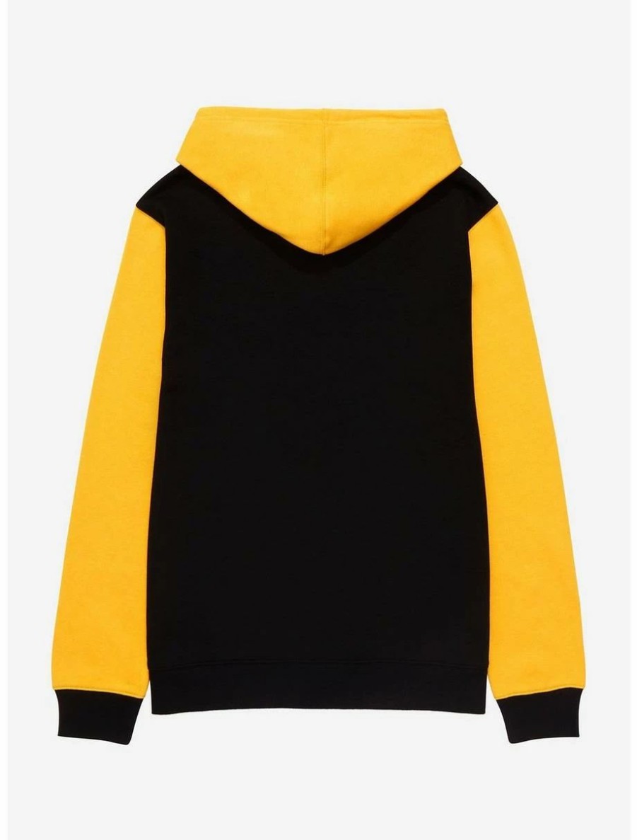 Anime * | Anime Haikyu!! Karasuno High School Volleyball Club Color Block Hoodie