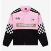 Anime * | Anime Sanrio Hello Kitty Racing Jacket Boxlunch Exclusive