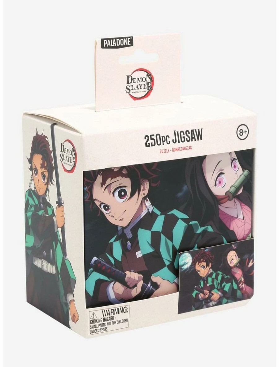 Anime * | Anime Demon Slayer: Kimetsu No Yaiba Tanjiro & Nezuko 250-Piece Puzzle