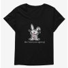 Cartoons * | Cartoons It'S Happy Bunny Don'T Need Your Approval Womens T-Shirt Plus Size