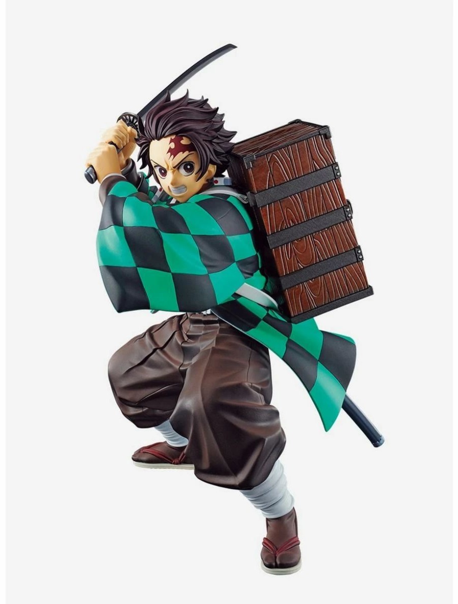 Anime * | Anime Bandai Spirits Demon Slayer: Kimetsu No Yaiba Ichibansho Tanjiro Kamado (The City Where Demons Dwell) Figure