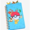 Anime * | Anime Pokemon Gen 1 Starters & Friends Tab Journal Boxlunch Exclusive